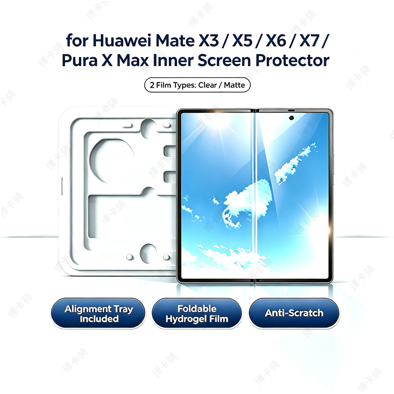 Flexible Tpu Film - Clear/Matte Hydrogel Screen Protector For Huawei