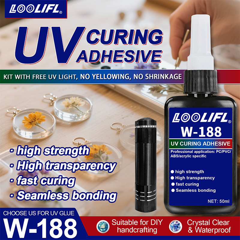 Liquid Uv Glue Kit - UV Bonding & Welding Glue Kit