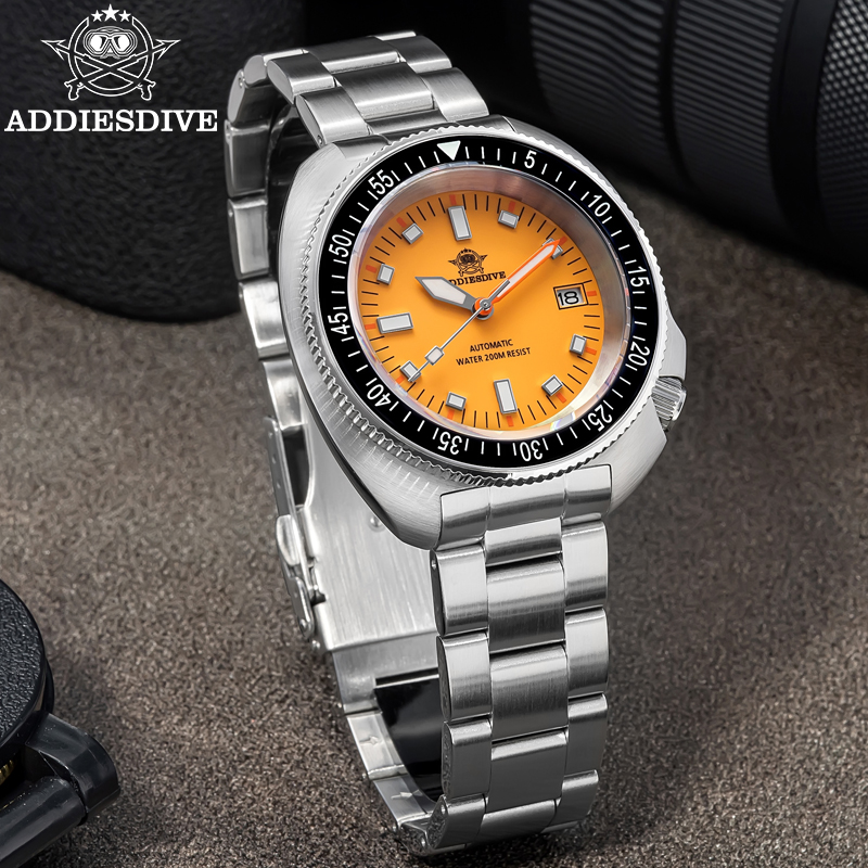 Anti Blue Light Film - ADDIESDIVE AD2081 Diver Watch 43.8mm Ceramic