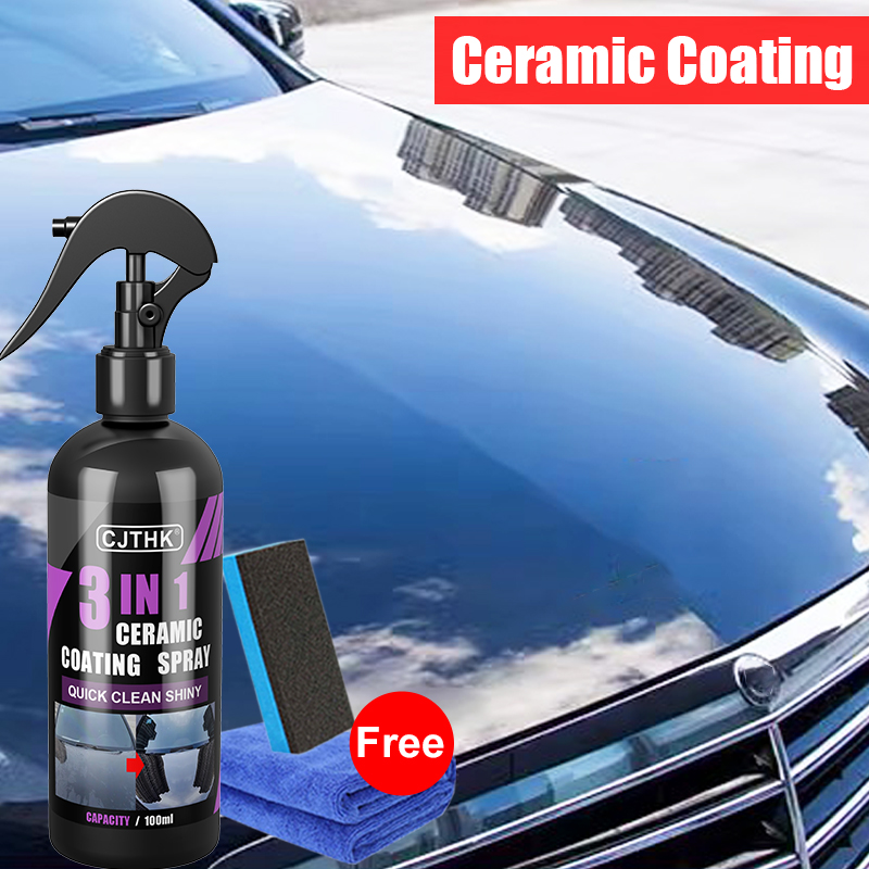 Nano Liquid Coating - 3 In 1 Car Ceramic Nano