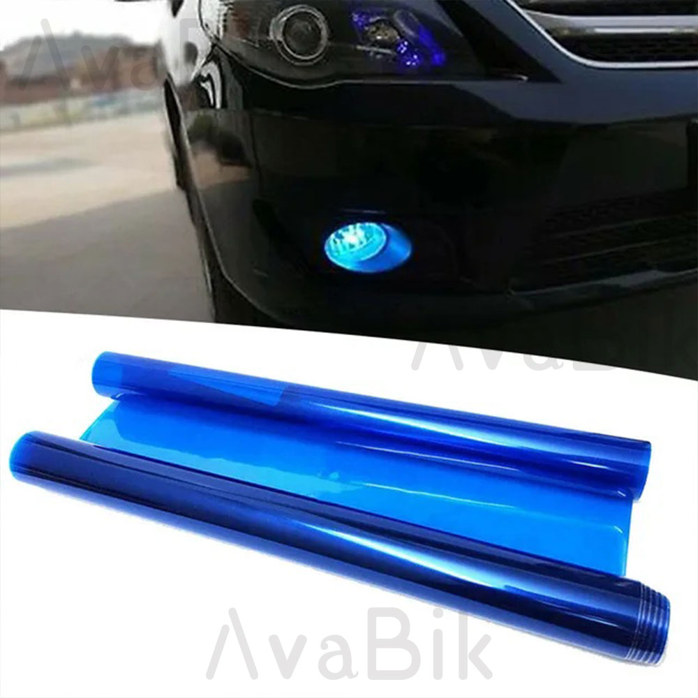 Anti Blue Light Film - 30CM Car Headlight Blue Tint Film