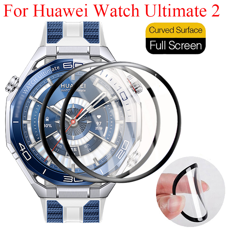 Curved Edge Screen - Screen Protector For Huawei Watch Ultimate