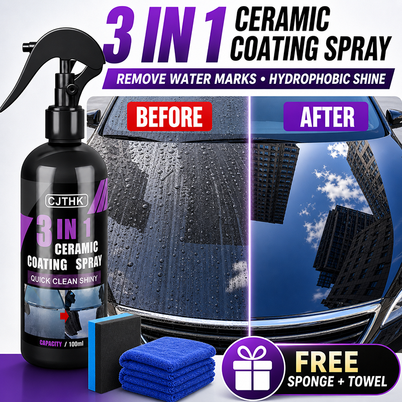 Nano Liquid Coating - 3 In 1 Car Ceramic Nano