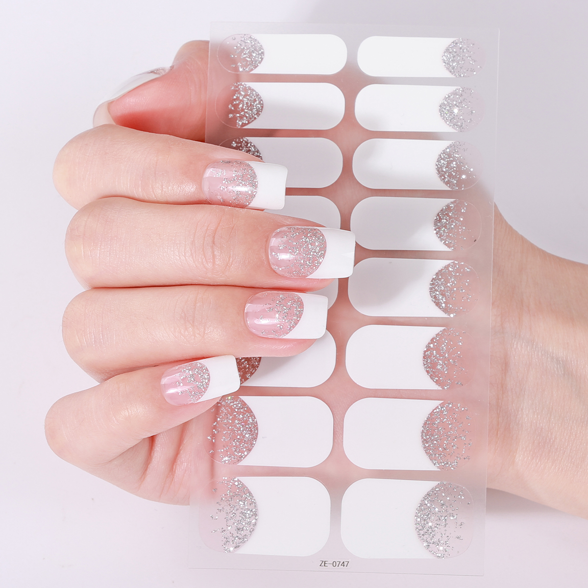 16Tips Full Cover French Nail  - Full Cover Adhesive recension och pris
