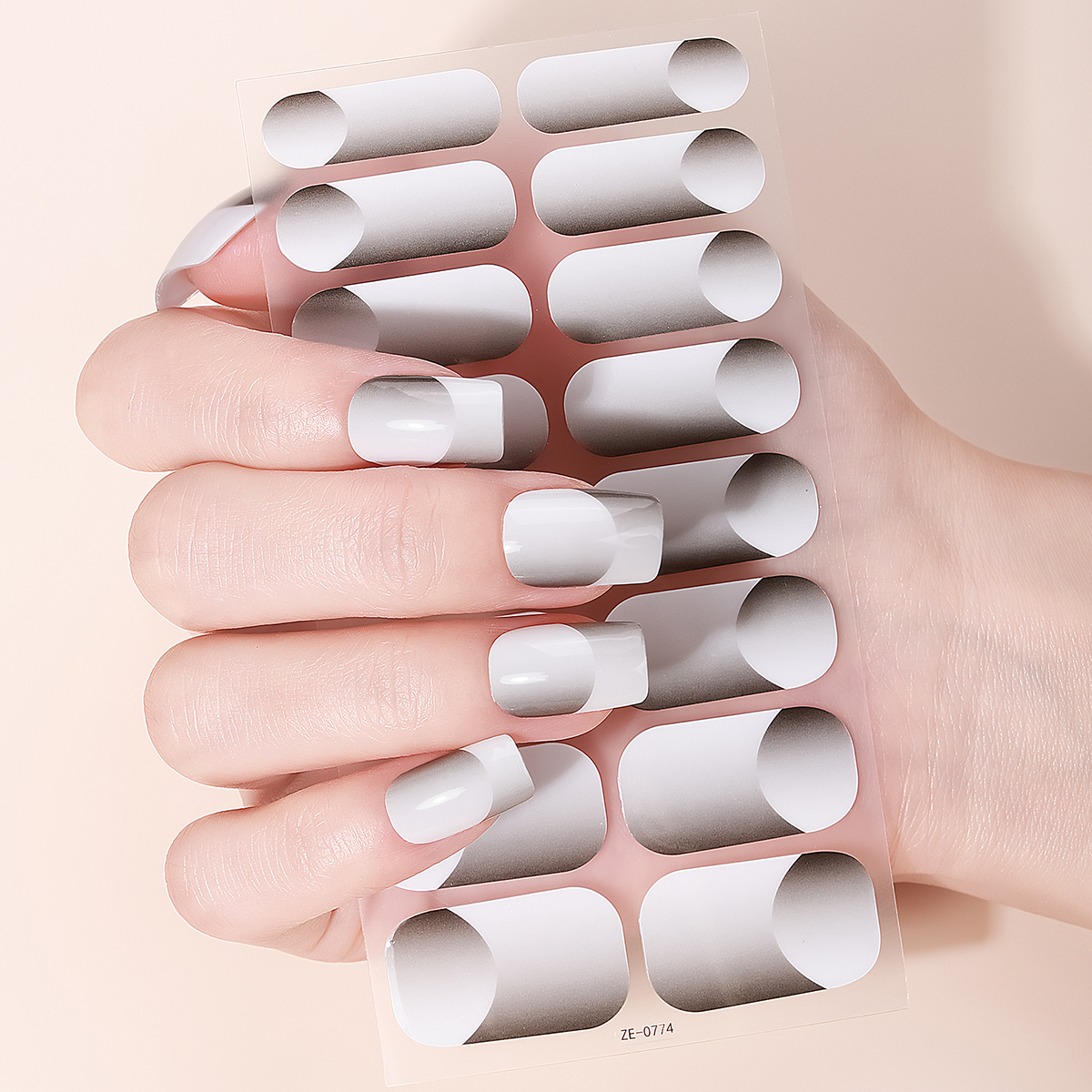16Tips Full Cover French Nail  - Full Cover Adhesive recension och pris