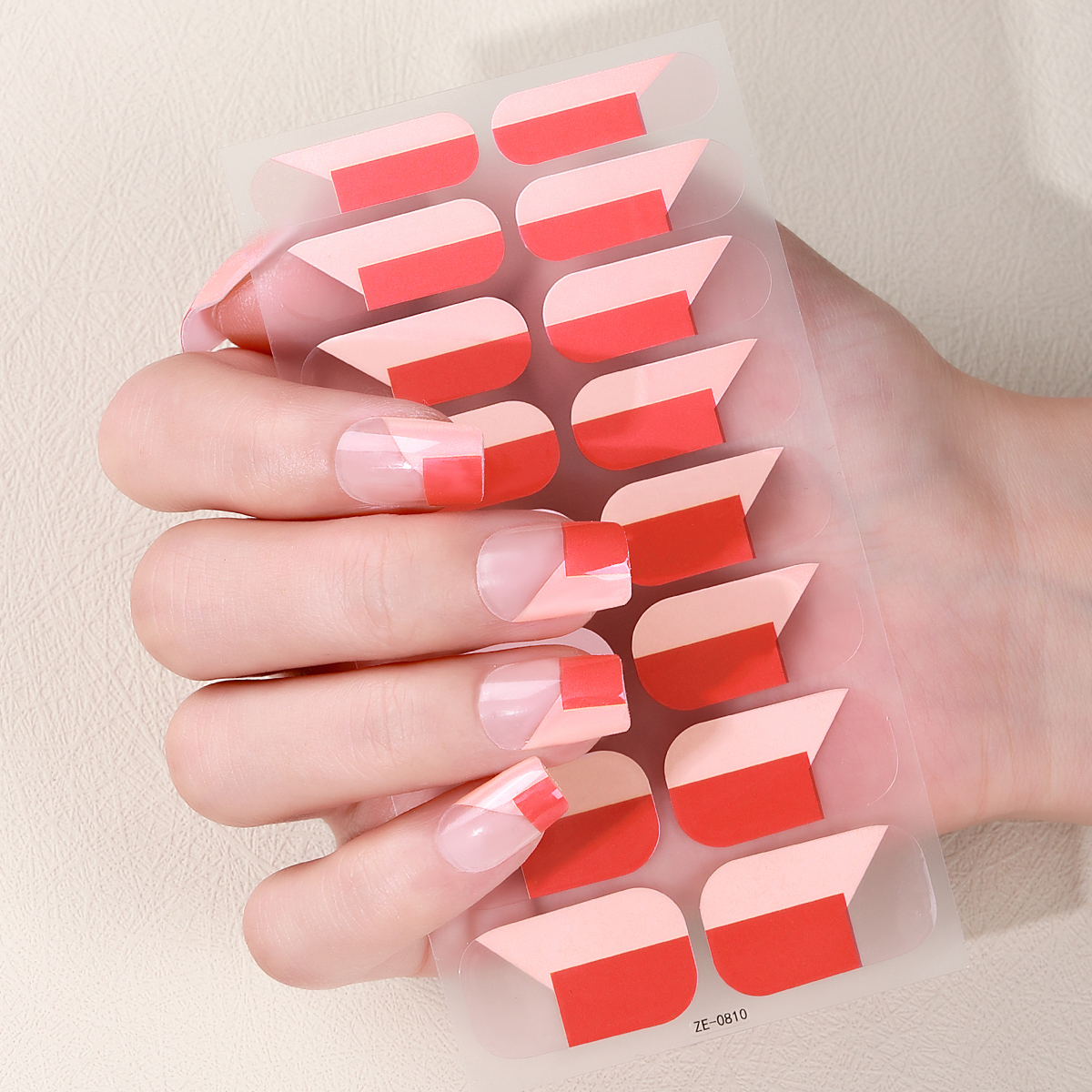 16Tips Full Cover French Nail  - Full Cover Adhesive recension och pris