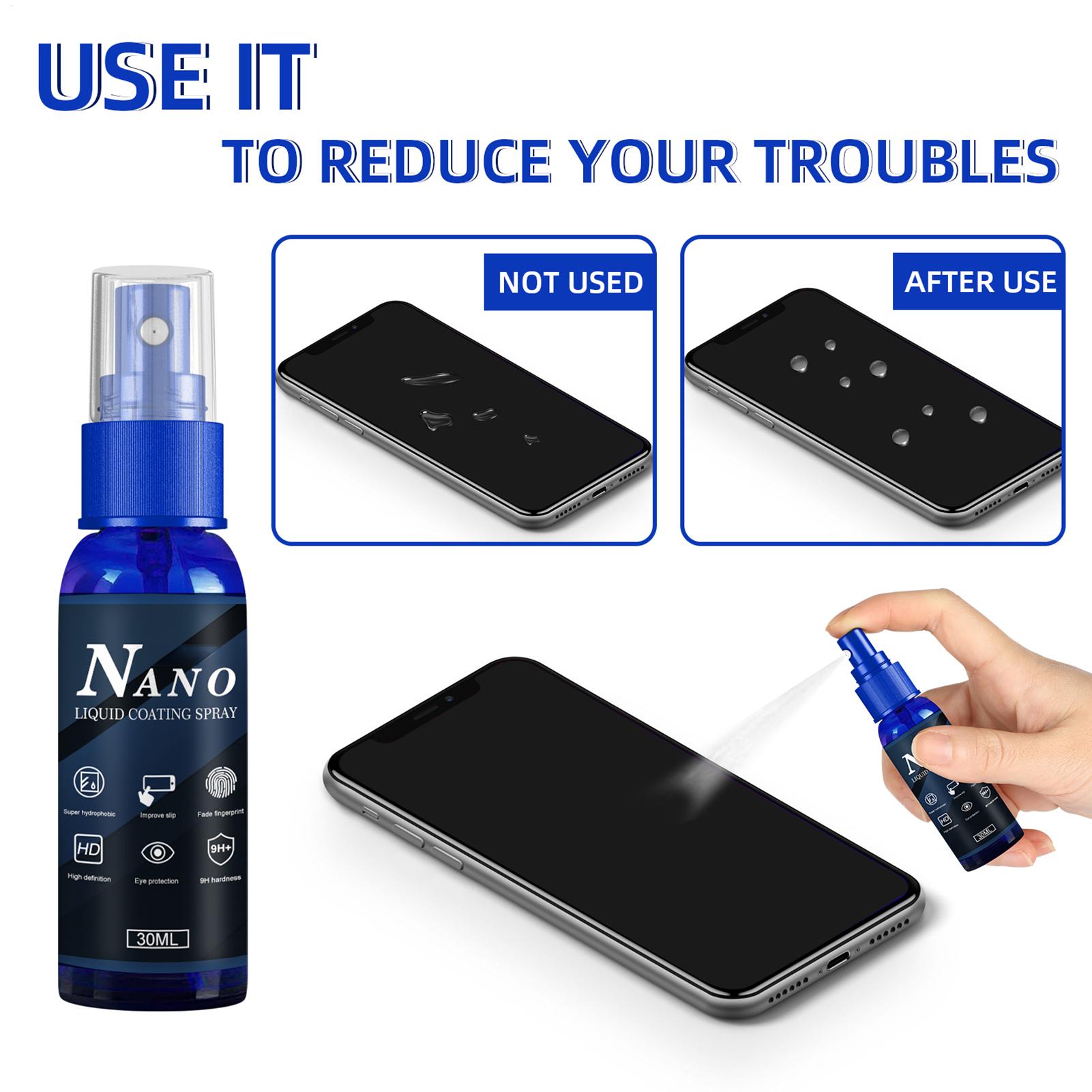 30ml Anti-Scratch Coating Prot - Oleophobic Coating Spray recension och pris
