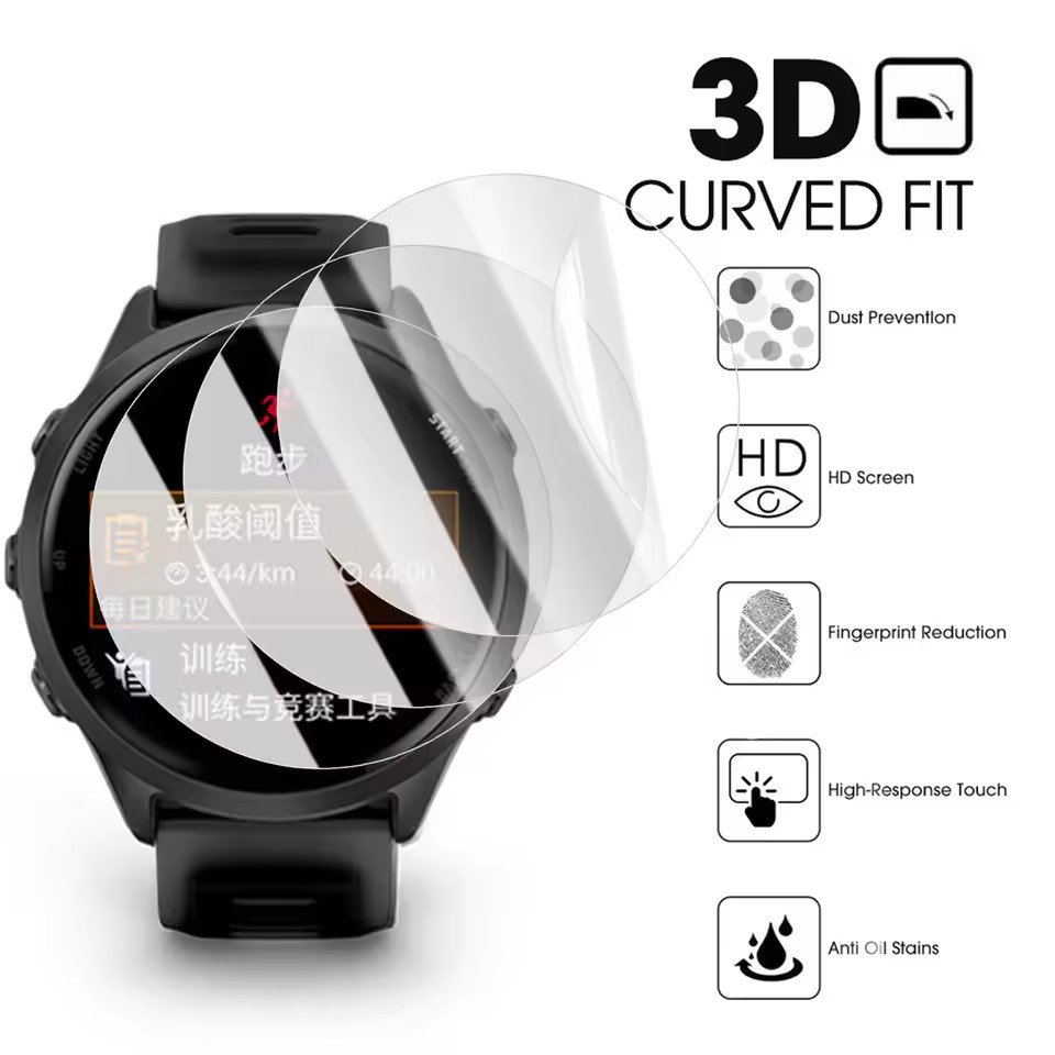 1-3Pcs Hydrogel Film For Garmi - Smartwatch Screen Film recension och pris