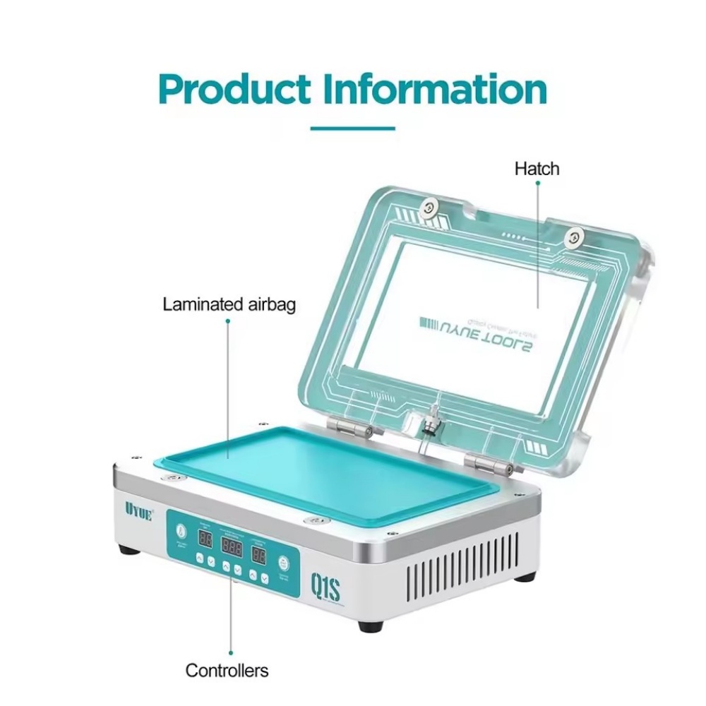 UYUE Q1S 9inch LCD Laminating  - Screen Alignment Tool recension och pris