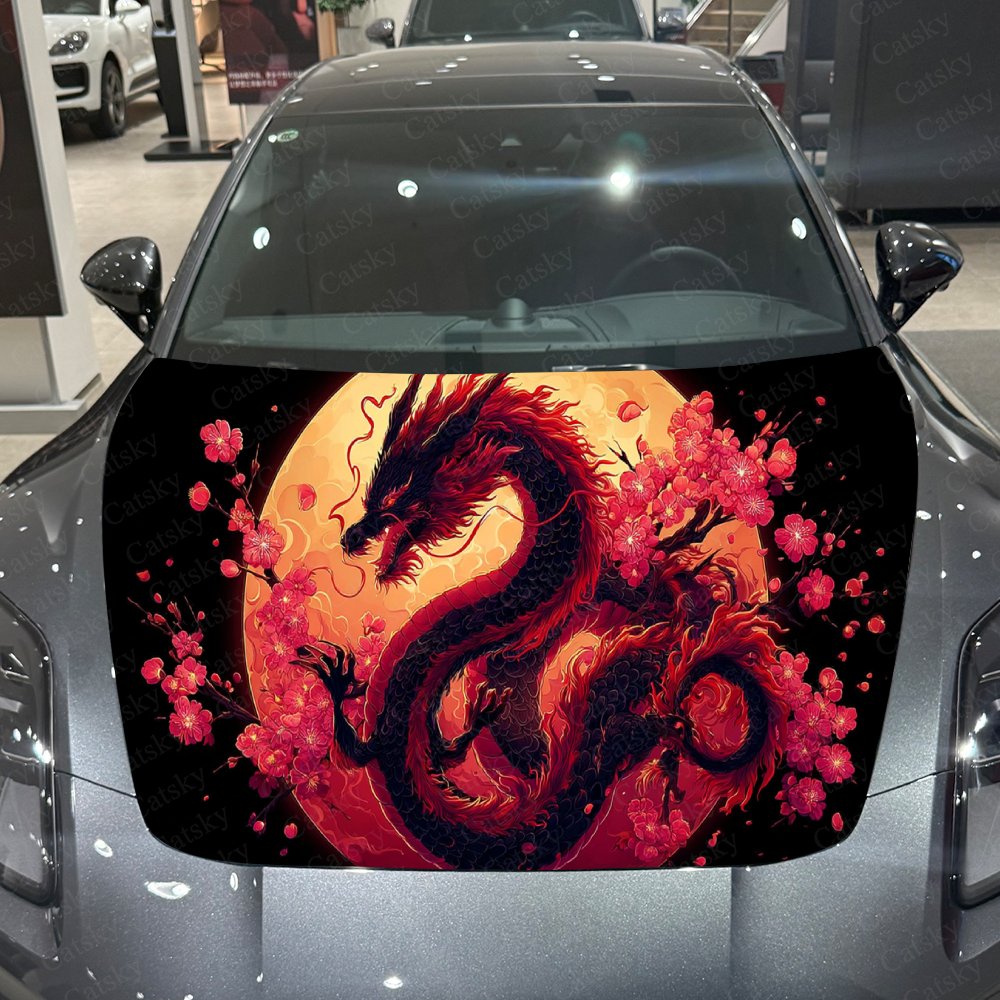 Full Moon Sakura Dragon Car Vi - Full Cover Adhesive recension och pris