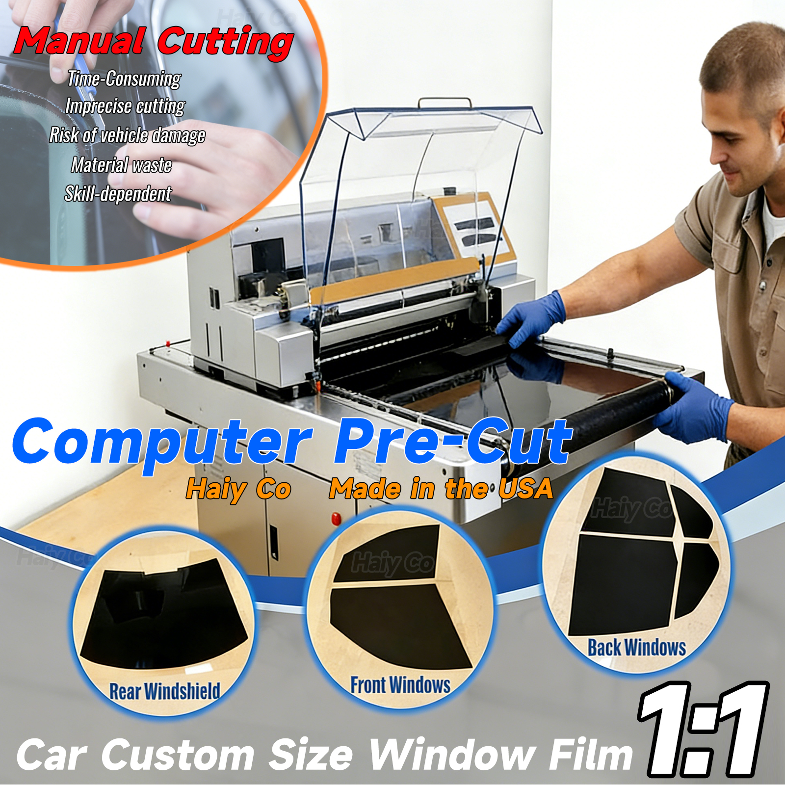 Precut Window Tint Car for Maz - Glass Protector Auto recension och pris