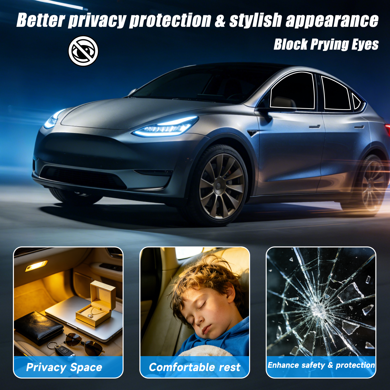 Precut Window Tint Car for Maz - Glass Protector Auto recension och pris