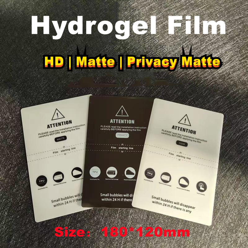 50PCS HD MATTE Privacy Frosted - Flexible Tpu Film recension och pris