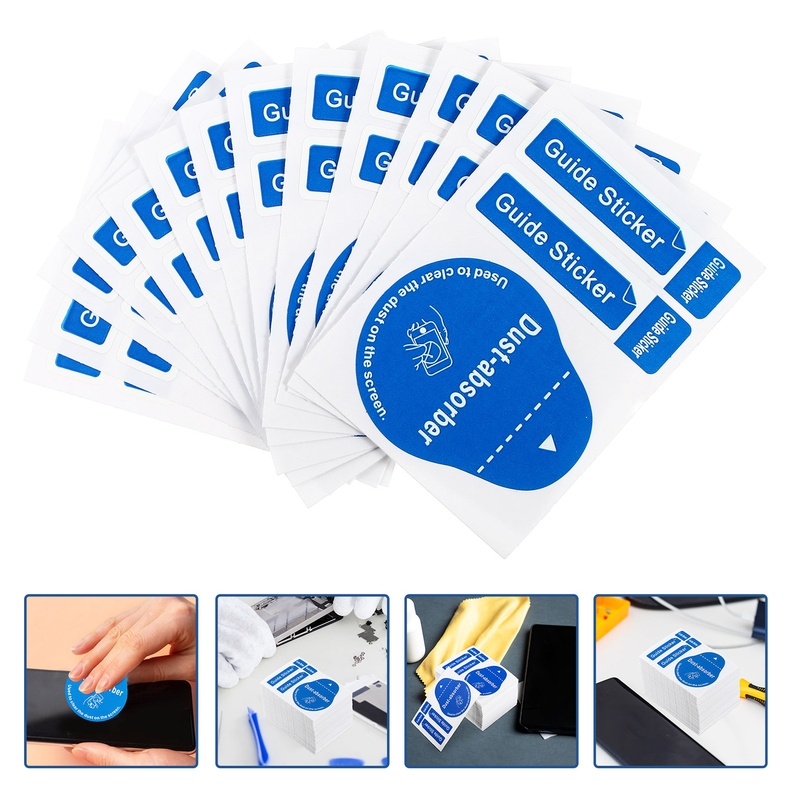 200pcs LCD Screen Dust Removal - Dust Removal Sticker recension och pris
