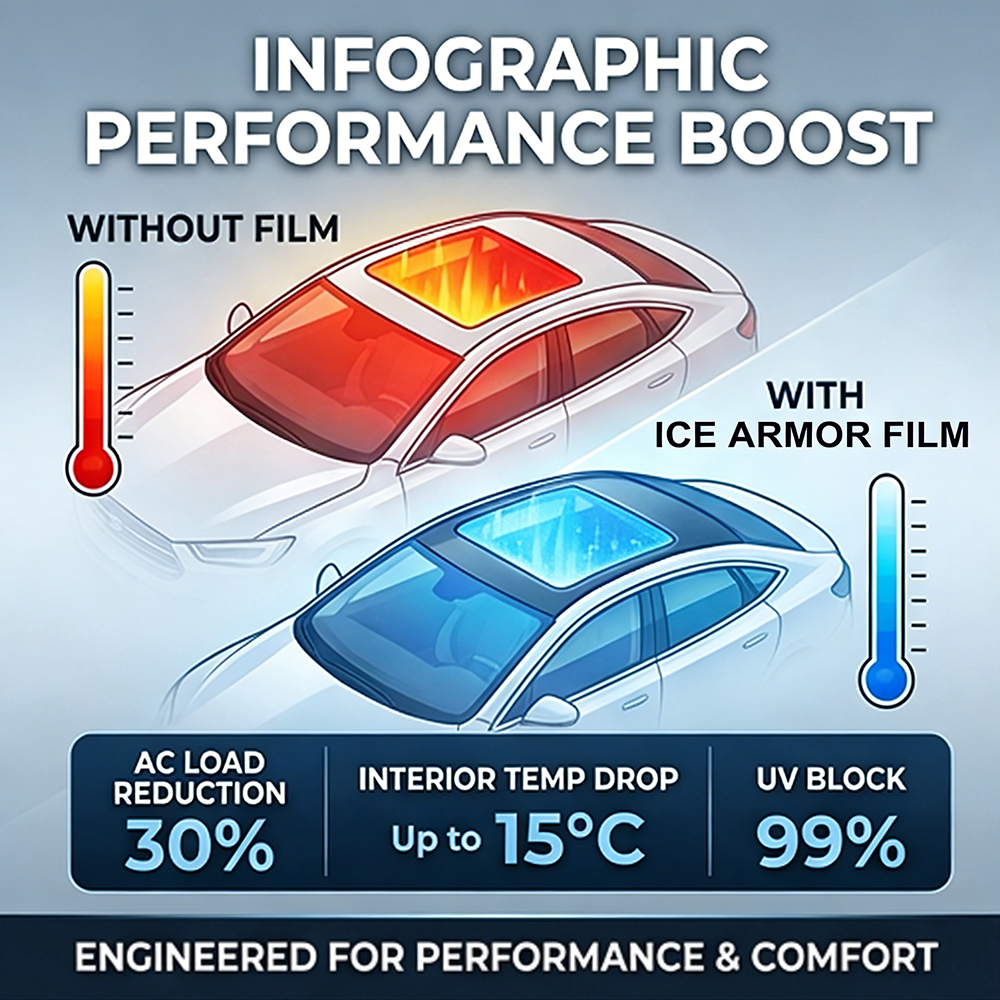 Car Sunroof Skylight Film for  - Anti Blue Light Film recension och pris