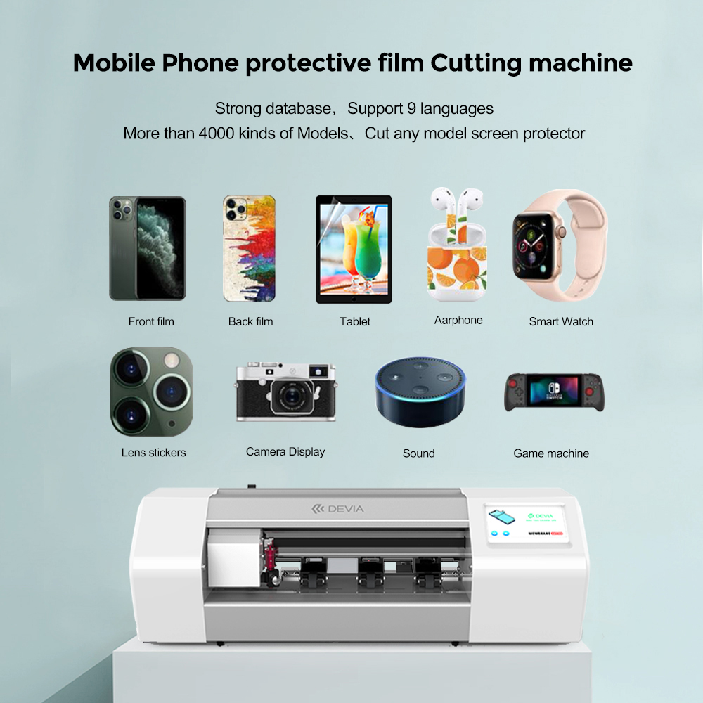 Devia TPU Soft Protective Film - Screen Protector Cutter recension och pris