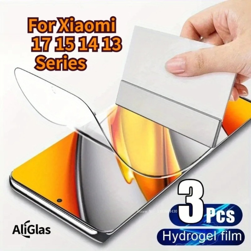 3pcs Hydrogel Film for Xiaomi  - Flexible Tpu Film recension och pris