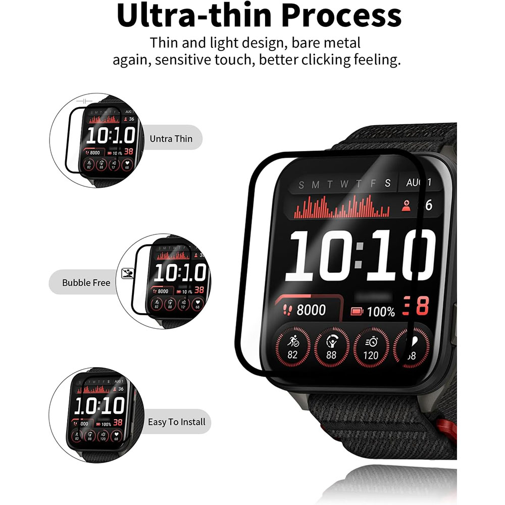 Anti-scratch Film For Garmin V - Curved Edge Screen recension och pris