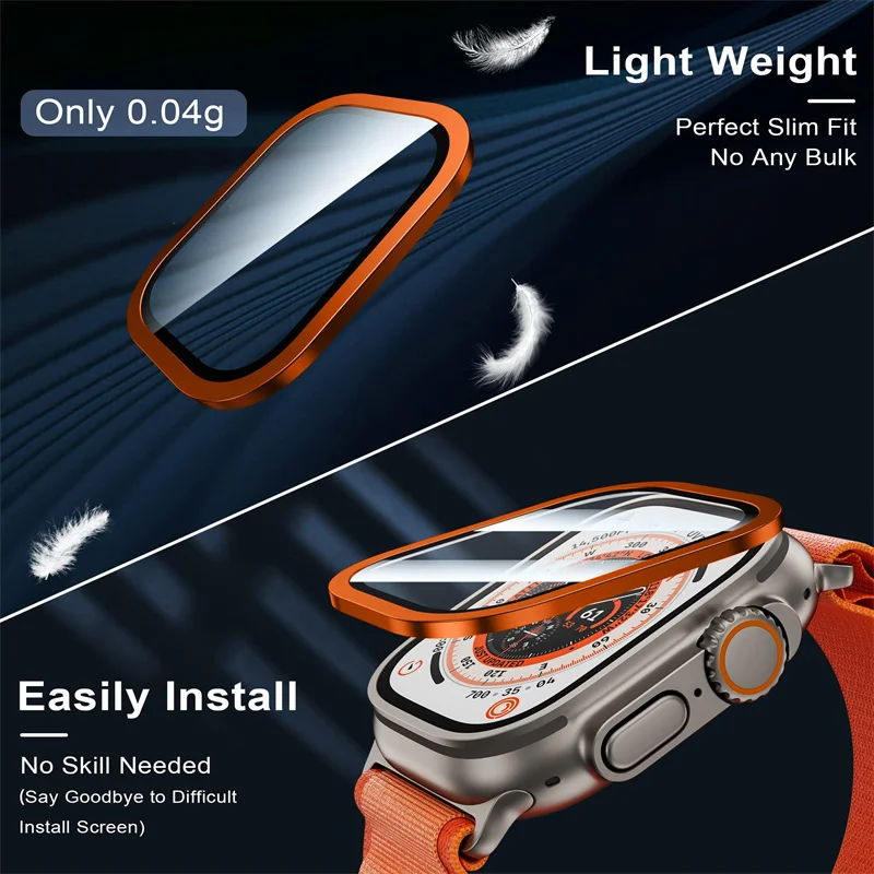 Tempered Glass for Apple Watch - Smartwatch Screen Film recension och pris