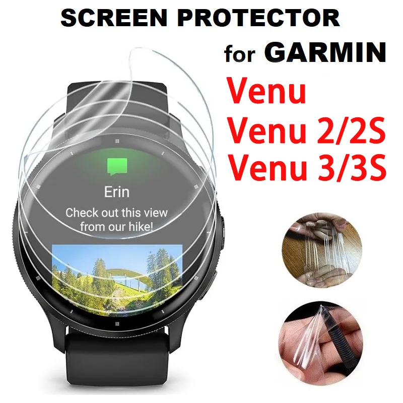 Hydrogel Film For Garmin Venu  - Hydrogel Screen Protector recension och pris
