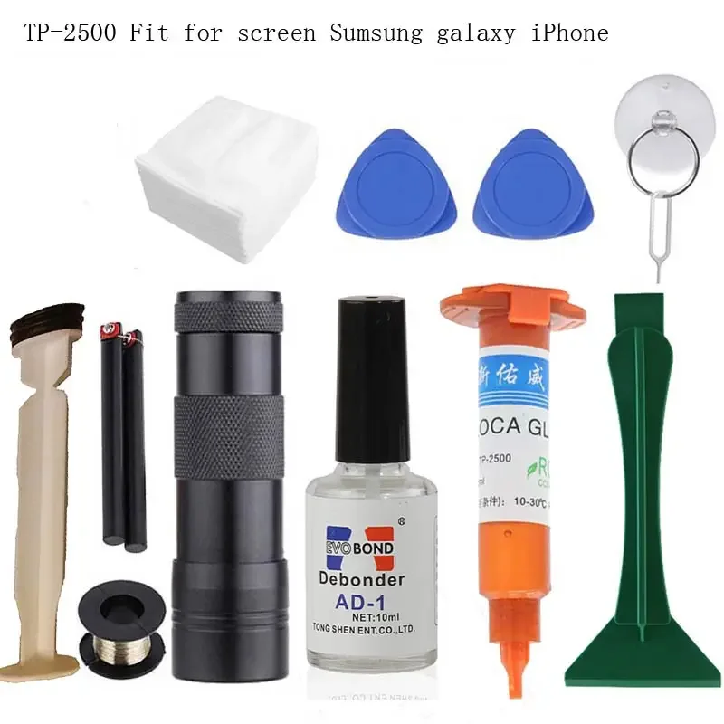 High Quality Original TP-2500  - Liquid Uv Glue Kit recension och pris