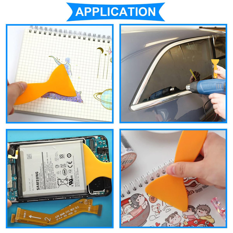 6/12pcs Plastic Scraper Car Au - Air Bubble Remover recension och pris