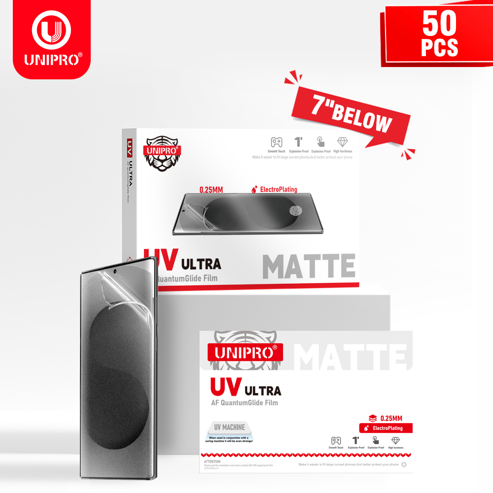 UNIPRO 250um HD MATTE UV Fiber - Screen Protector Cutter recension och pris