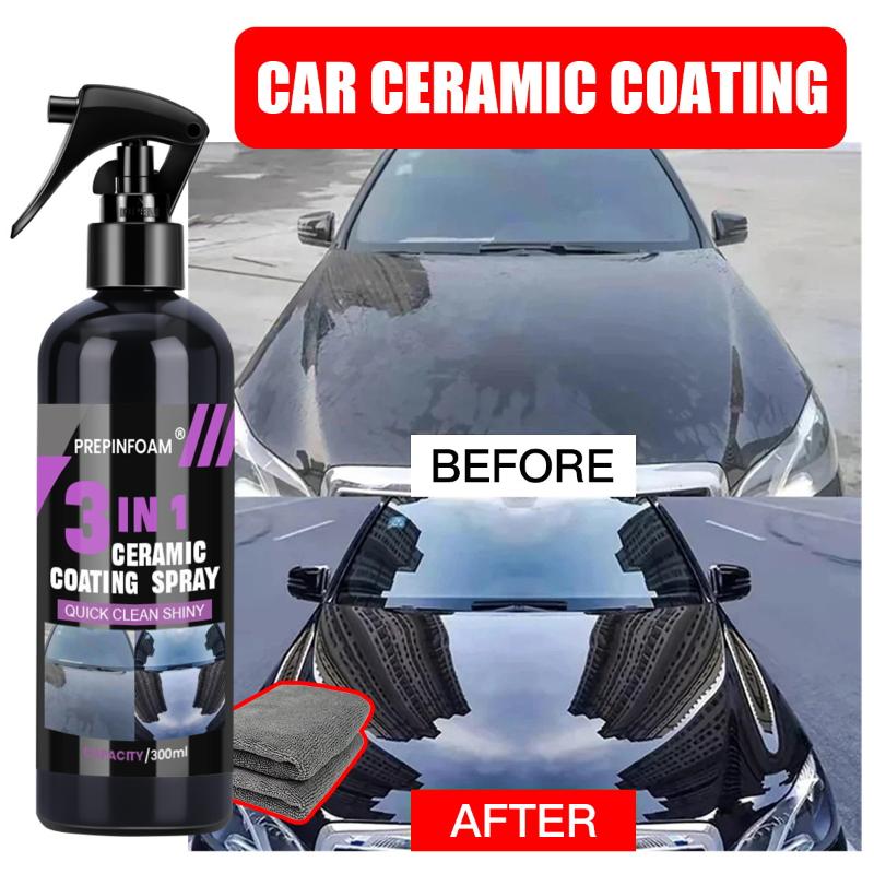 3 In 1 Car Ceramic Liquid Coat - Nano Liquid Coating recension och pris