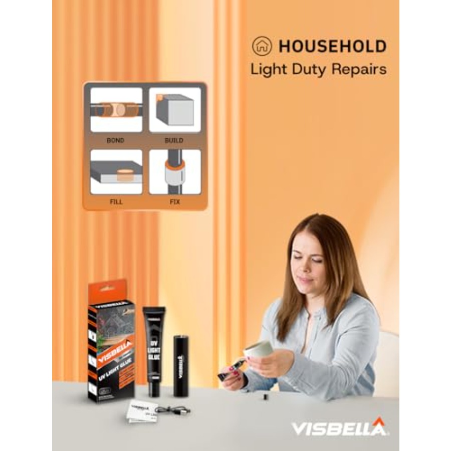 UV Light Glue Resin Kit with L - Liquid Uv Glue Kit recension och pris