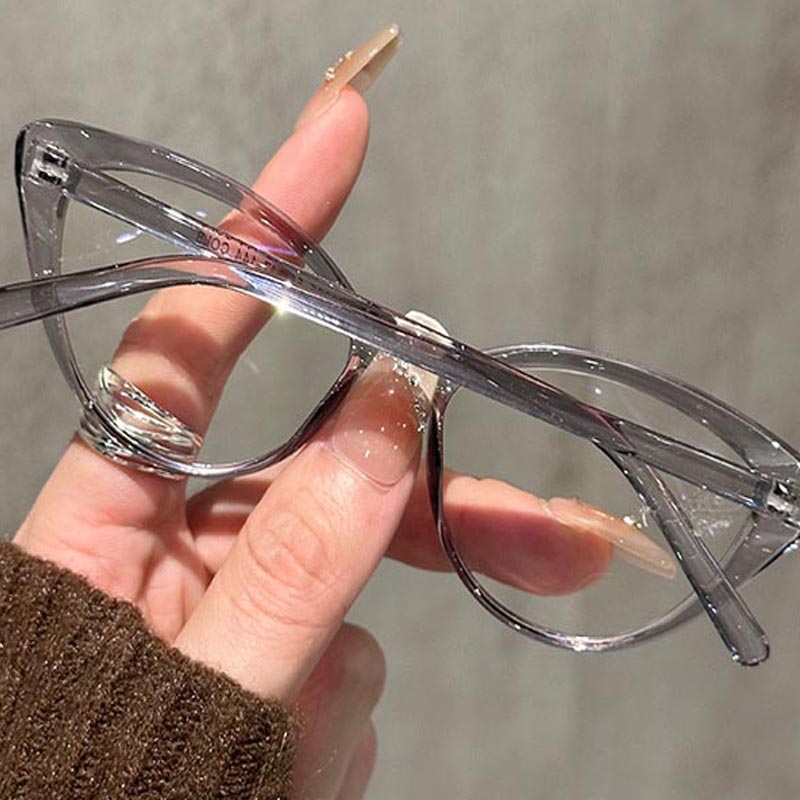 Small Cat Eye Eyeglasses Women - Anti Blue Light Film recension och pris