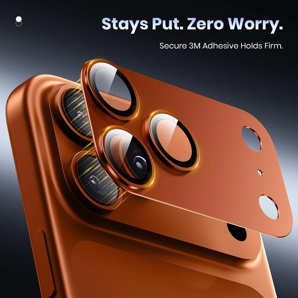 For Phone 17 Pro Max Camera Le - Tempered Glass Screen 9H recension och pris