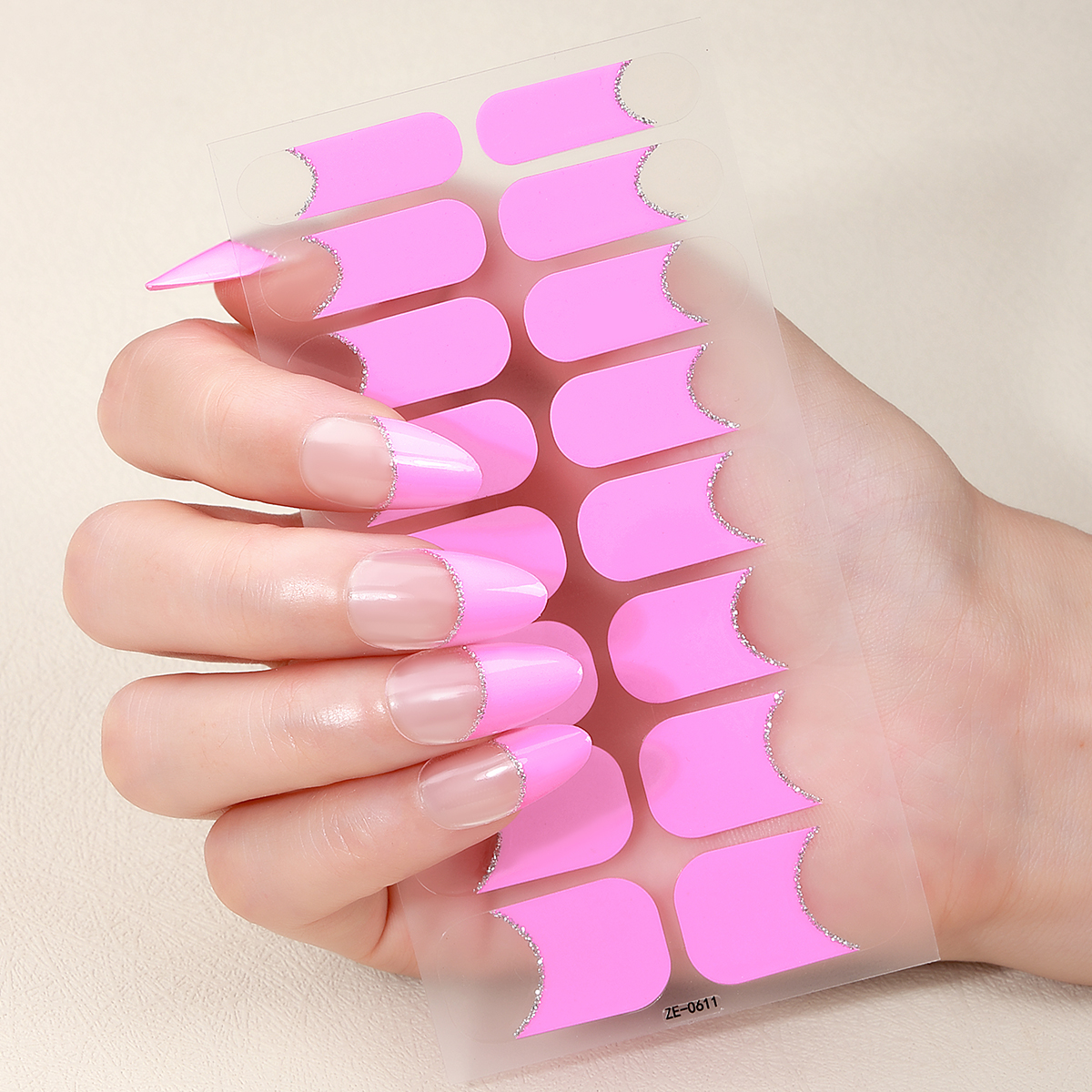 16Tips Full Cover Nail Sticker - Full Cover Adhesive recension och pris