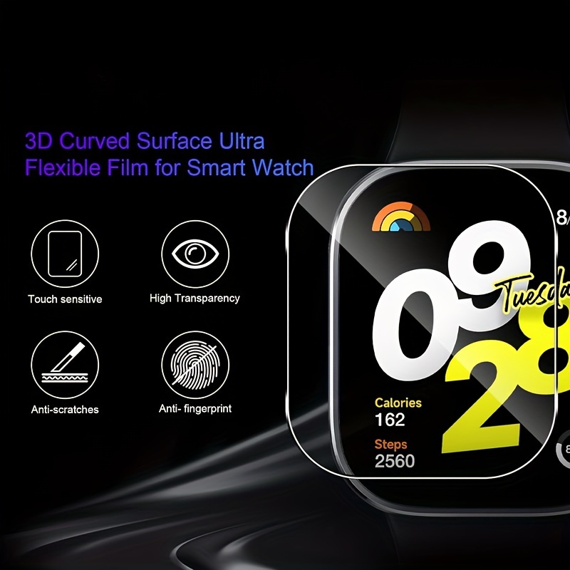 3-5Pcs Premium Tempered Glass  - Smartwatch Screen Film recension och pris