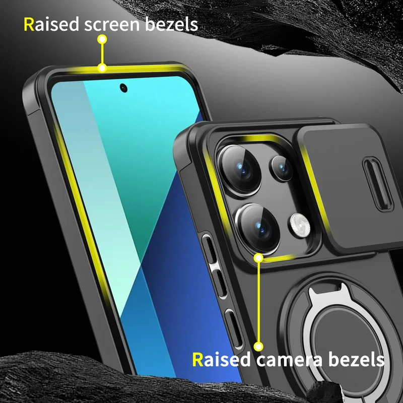 Shockproof Armor Magnetic Brac - Camera Lens Protector recension och pris