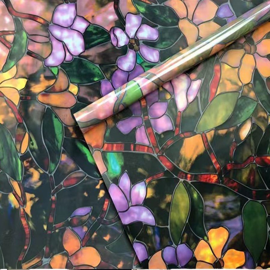 Flower Pattern Electrostatic W - Privacy Screen Protector recension och pris