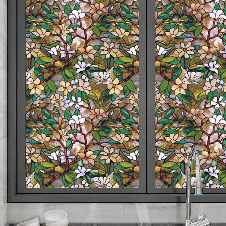 Flower Pattern Electrostatic W - Privacy Screen Protector recension och pris