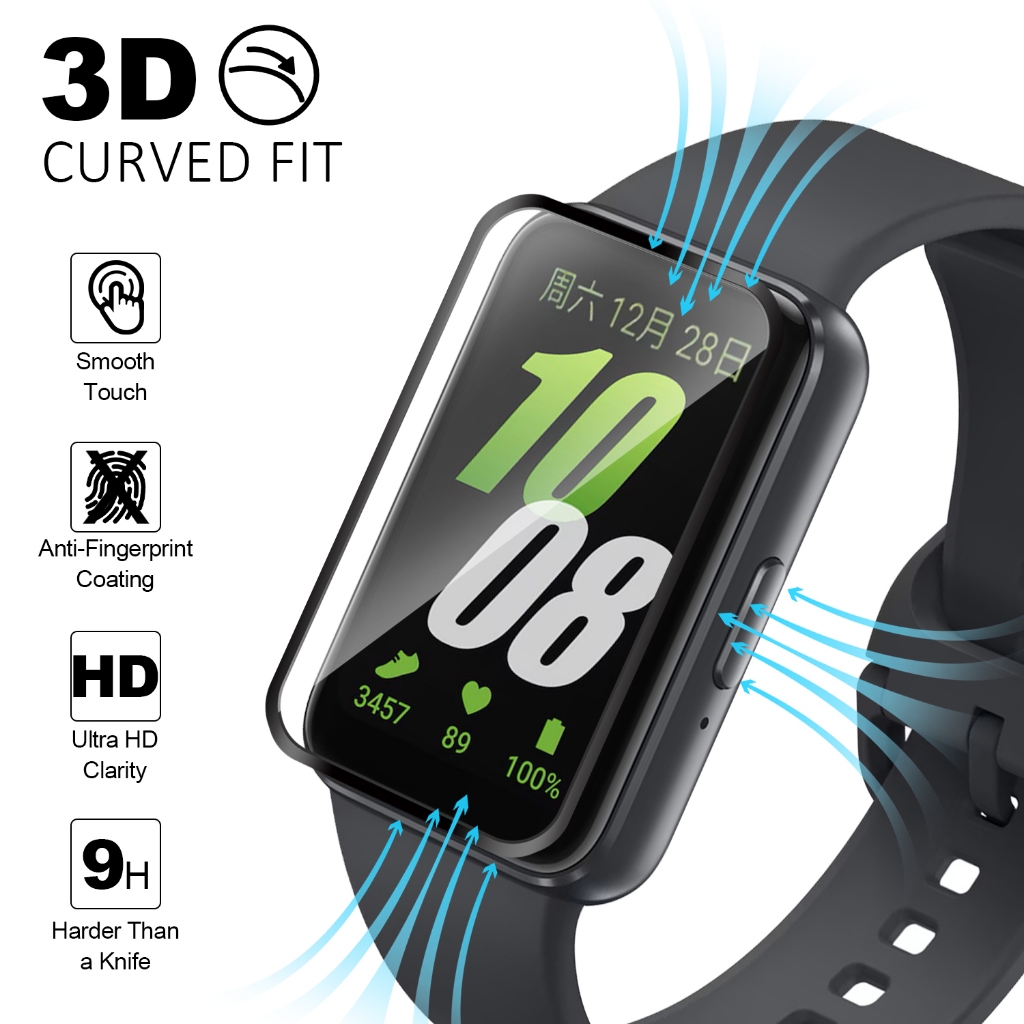 3Pcs Curved Screen Protective  - Hydrogel Screen Protector recension och pris