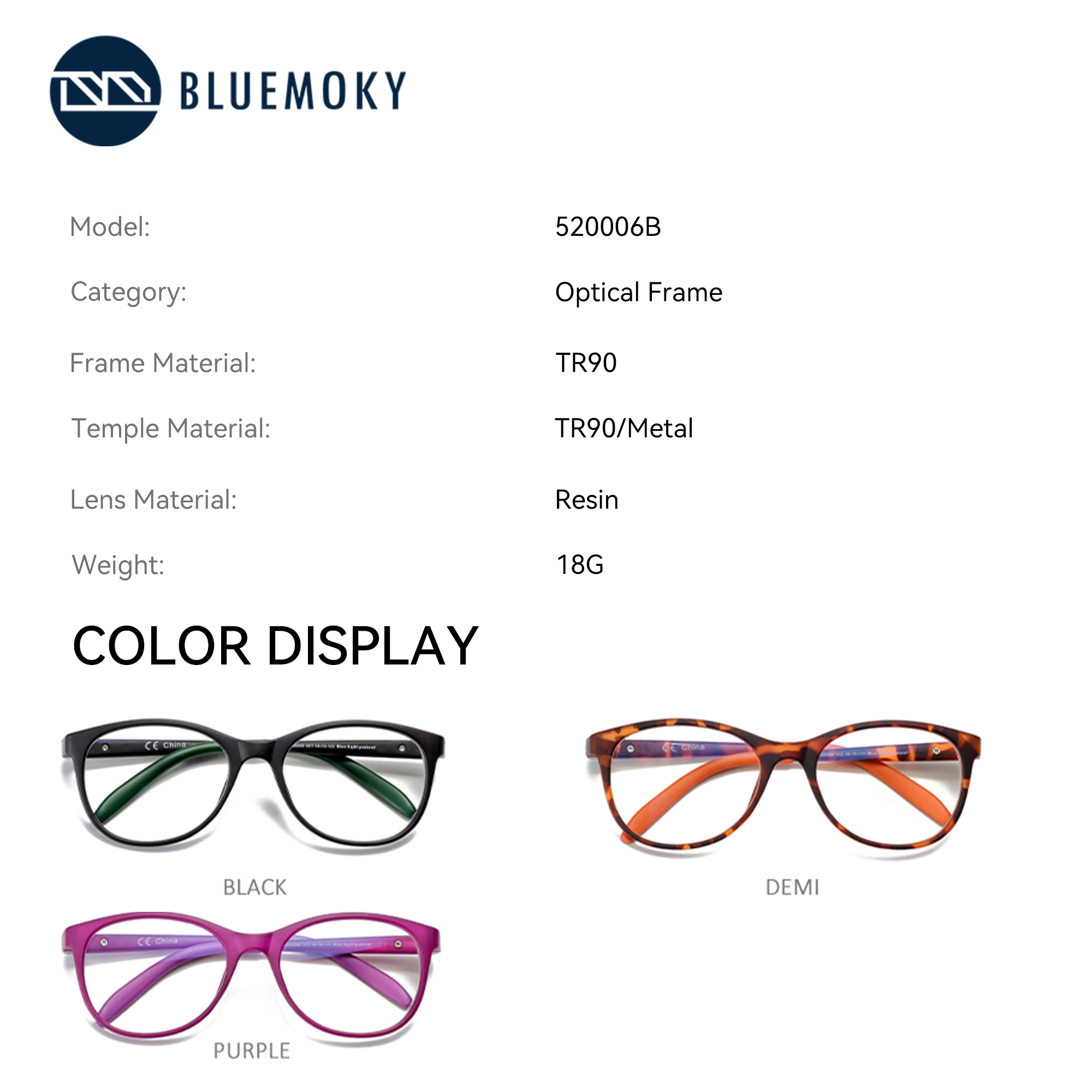 BLUEMOKY Children's Square Pre - Anti Blue Light Film recension och pris