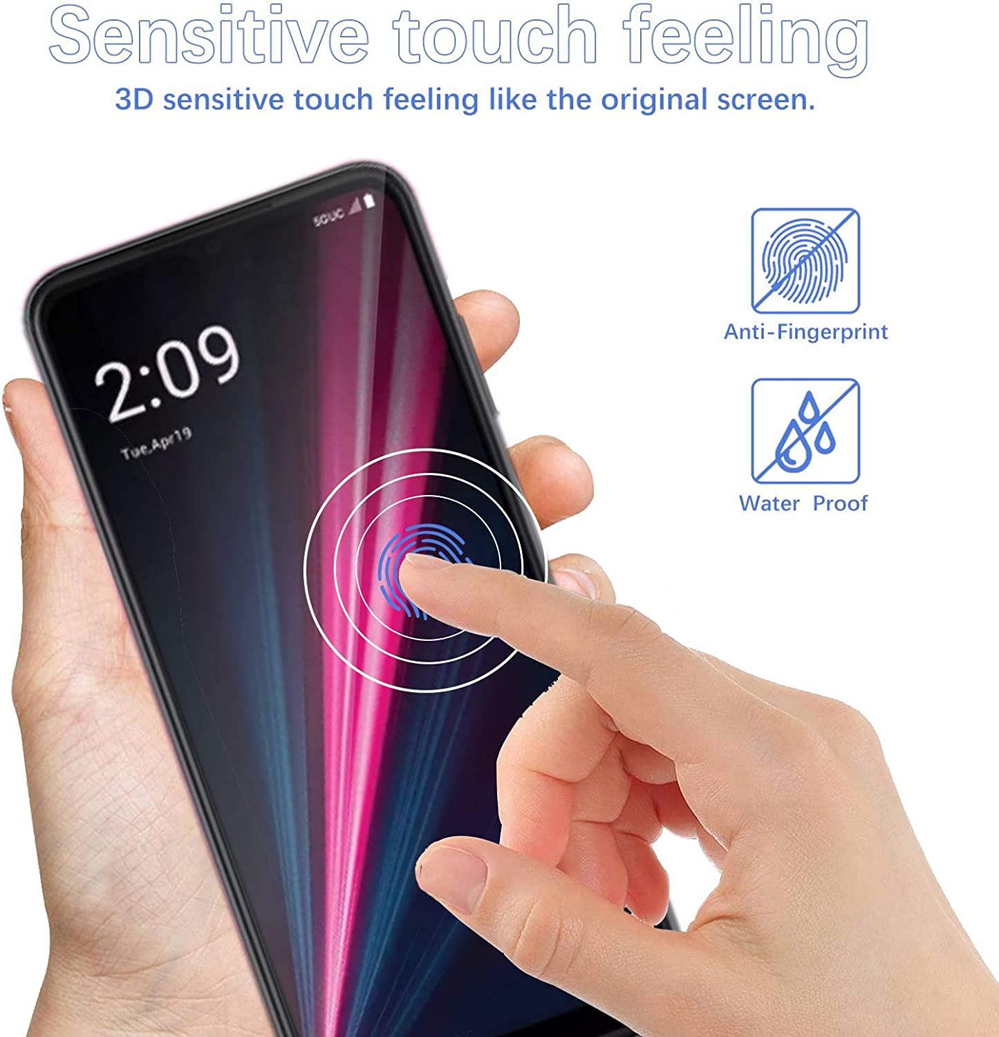 [2 Pack]Fit TCL 40 SE Privacy  - Privacy Filter 2Pack recension och pris