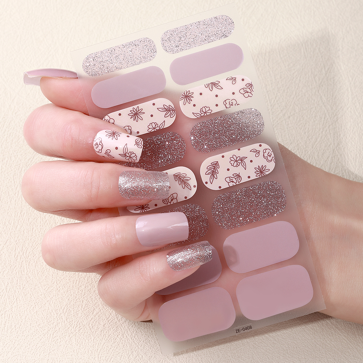 16tips DIY Baking-Free Nail St - Full Cover Adhesive recension och pris