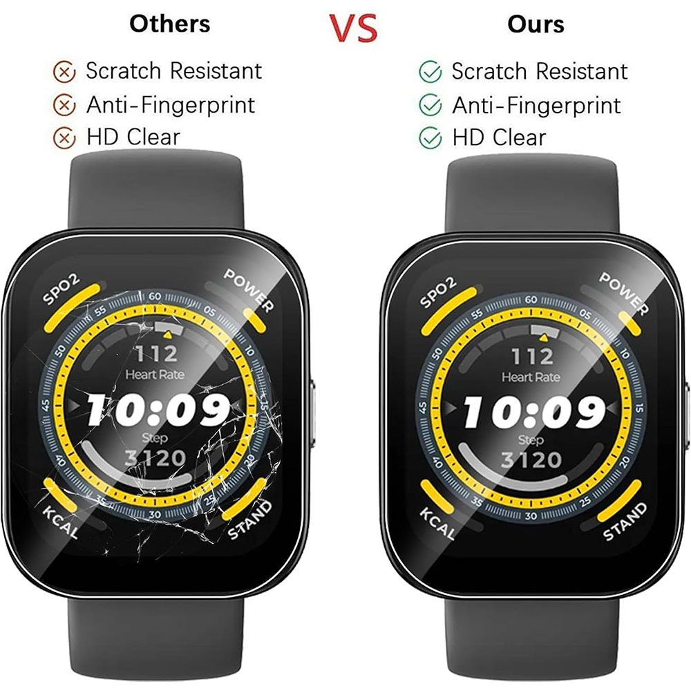 3PCS Clear HD Film Screen Prot - Smartwatch Screen Film recension och pris