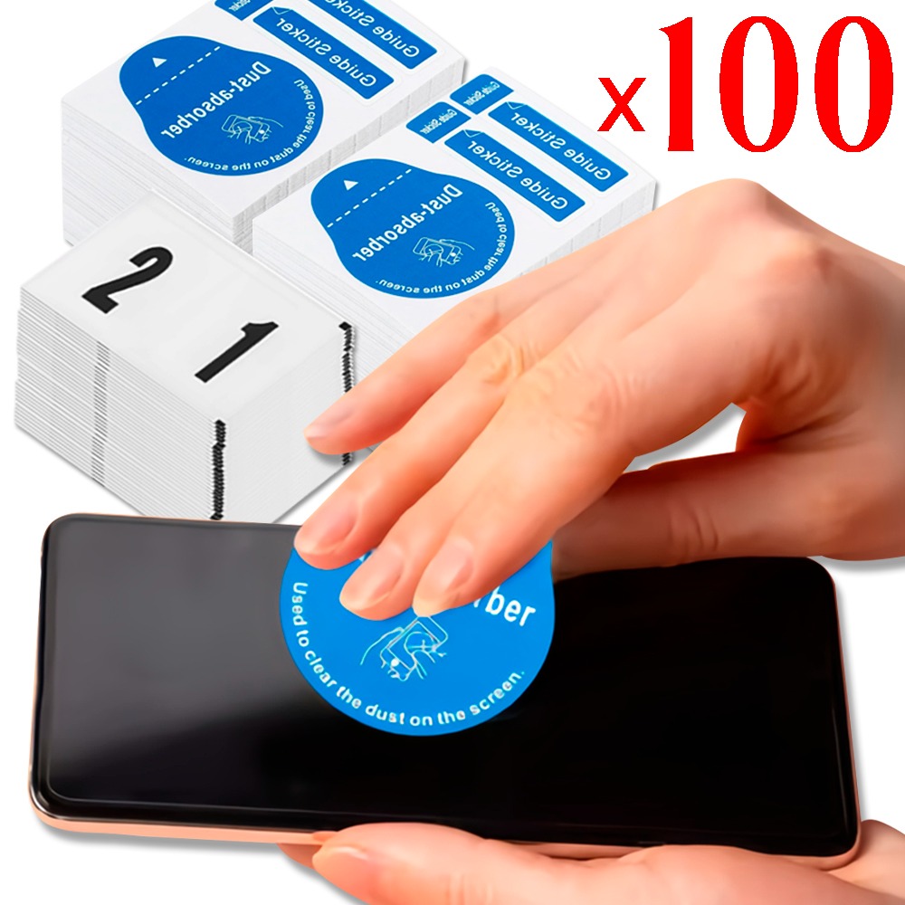 100/1Pcs Dust Removal Mobil Ph - Dust Removal Sticker recension och pris