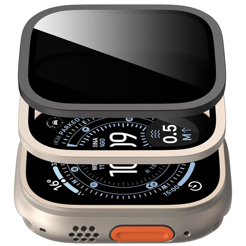 Tempered Glass for Apple Watch - Privacy Screen Protector recension och pris
