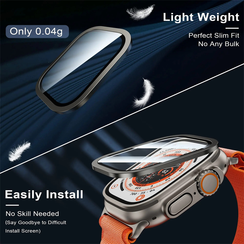 Tempered Glass for Apple Watch - Privacy Screen Protector recension och pris