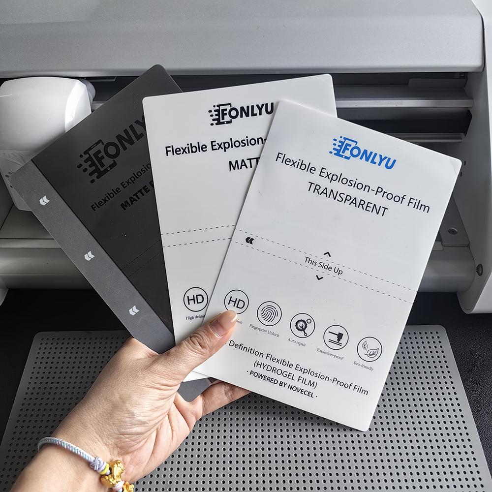 FONLYU 50pc Universal HD Matte - Screen Protector Cutter recension och pris