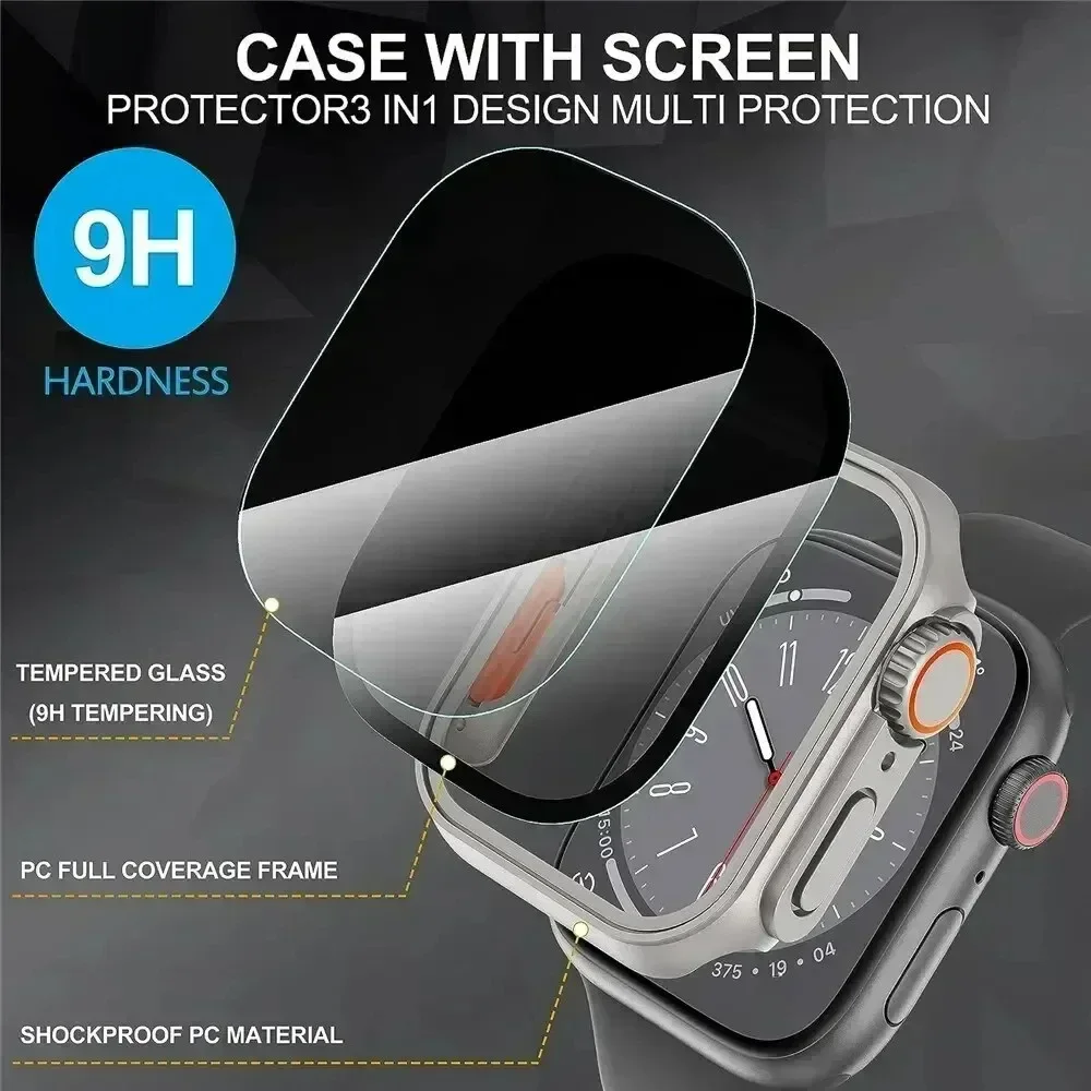 Case For apple watch Apple Wat - Privacy Screen Protector recension och pris