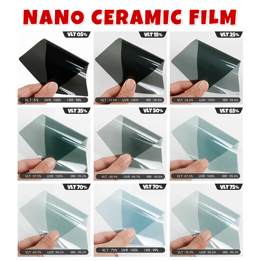 Size 50/55/58 x152cm IR100%  N - Glass Protector Auto recension och pris