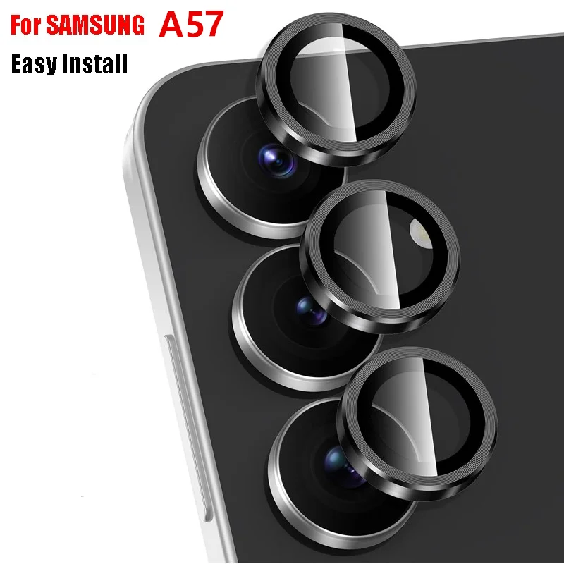Metal Camera Lens Protector Fo - Tempered Glass Screen 9H recension och pris