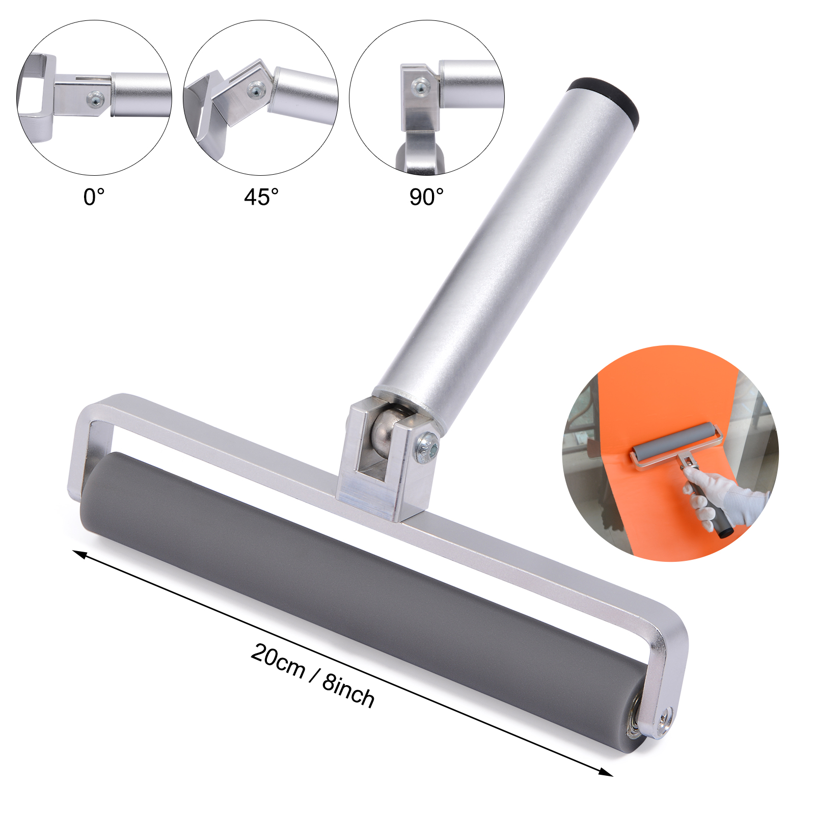EHDIS 8 Inch Wrap Film Roller  - Air Bubble Remover recension och pris