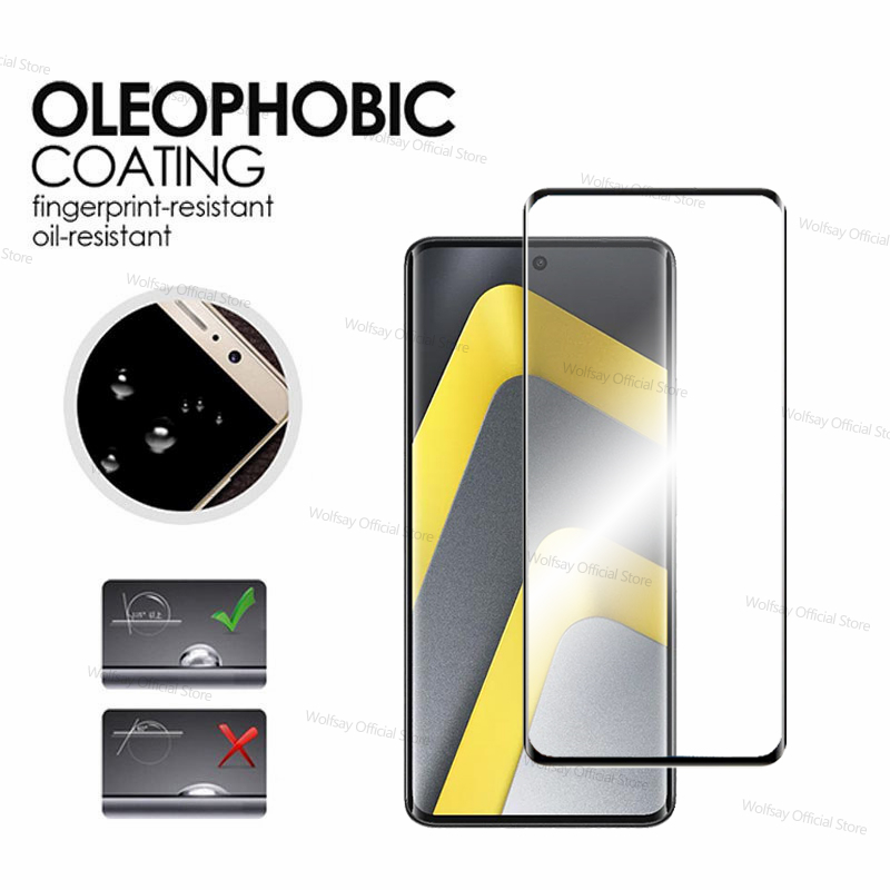 3/2/1 PCS 3D Curved Edge Glass - Curved Edge Screen recension och pris